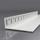 LIKOV LW-L lišta soklová - montážní díl zakládací sady z PVC délka 2m, šířka 160mm